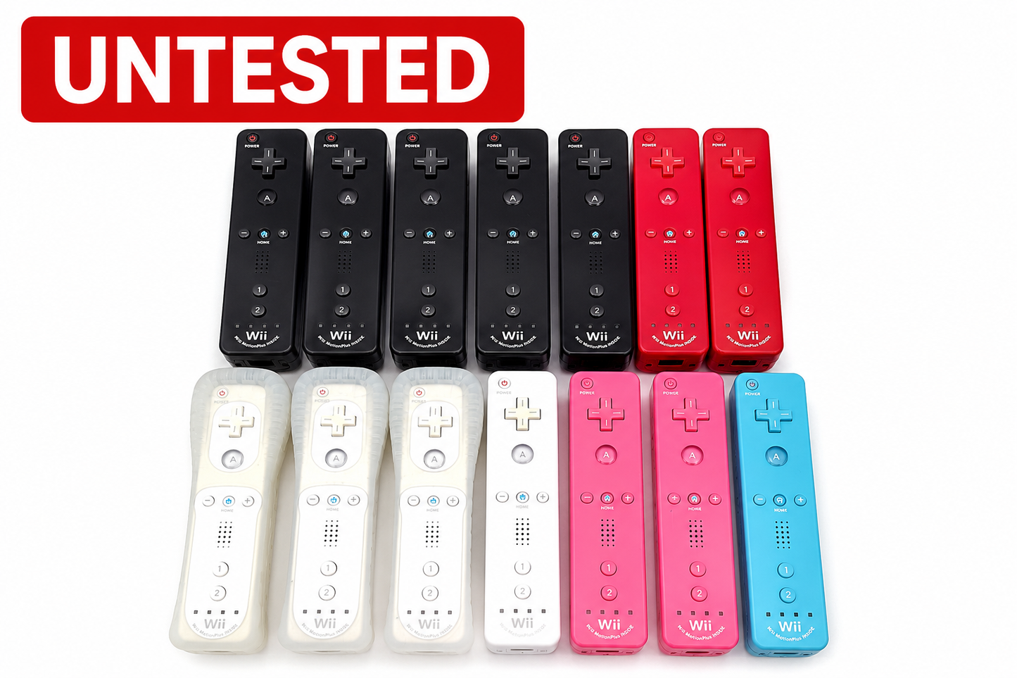 Nintendo Wii Remote (RVL-036) — Wholesale Untested